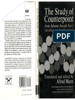 Alfred Mann The Study of Counterpoint 19