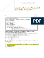 CCNA 4 Correction Examen de Fin de Chapitre 5 Connecting Networks ( Version 5 Francais )