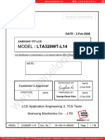 Global LCD Panel Datasheet: LTA320WT-L14