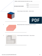 Remedial - Bangun Ruang Balok Dan Kubus