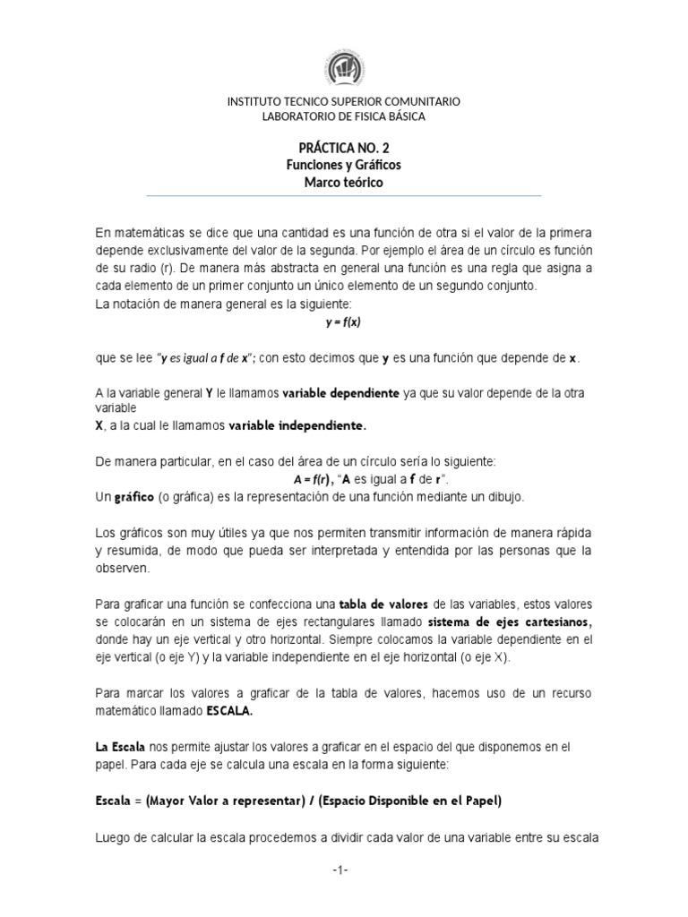 Pract 2 | PDF | Métodos y materiales de enseñanza | Ciencia y matemáticas