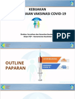 1. Kebijakan Pemberian Vaksinasi COVID-19 15 Nov 2020