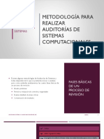 Metodologia de Auditoria de Sistemas