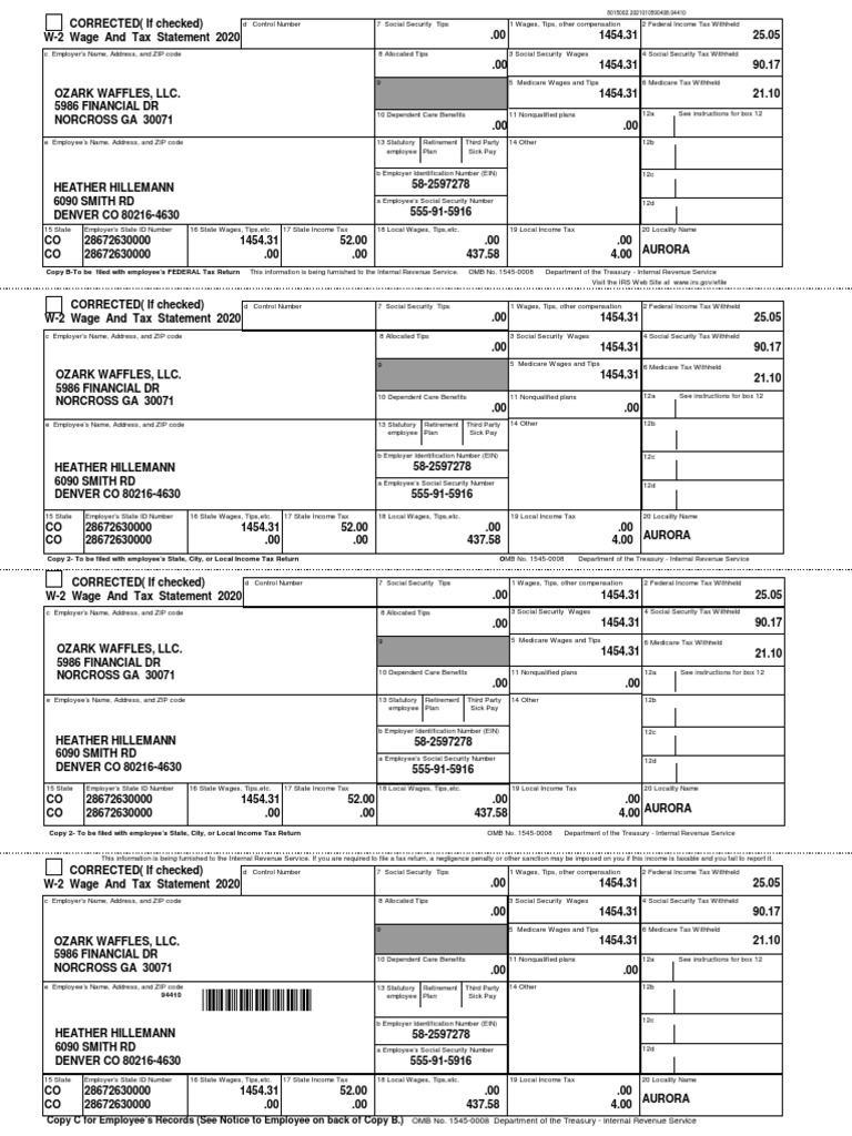 Copy b to be filed with employee s federal tax return pdf irs tax