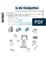 Ficha de Teoria de Conjuntos para Segundo de Primaria