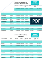 Nomina Trabajadores