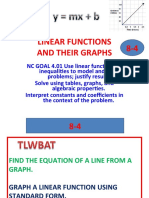 Finding Equations From Lines