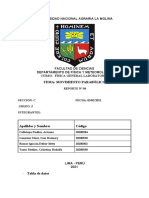 Reporte de Movimiento