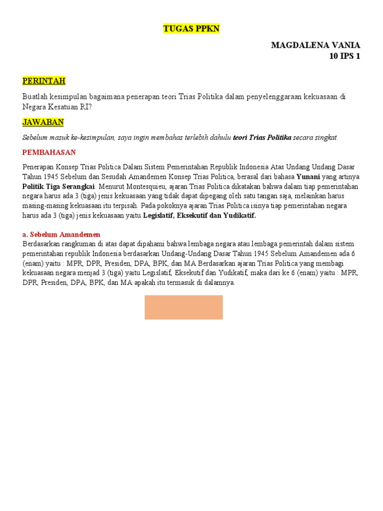 Trias Politika 1 Pdf