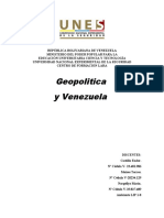 Geopolitica de Venezuela