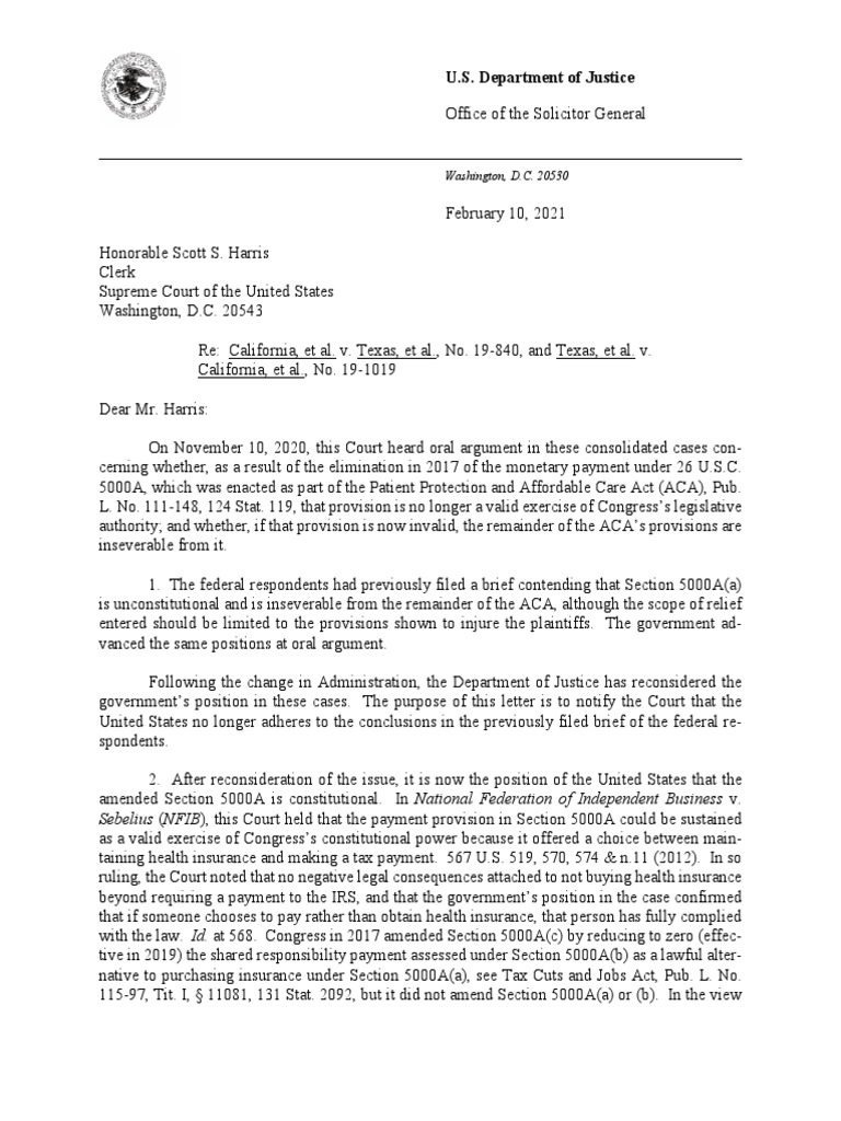 No. 19-840 US Letter | Download Free PDF | United States Federal Courts ...