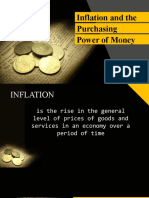 Inflation and The Purchasing Power of Money: BSA 1-1 Erlyn G. Retoriano