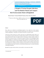 Detection of Pus Sample of Various Pyogenic Infections From Diabetic and Non Diabetic Patient and Compare Their Socioeconomic Status in Bangladesh