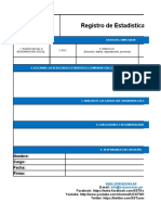 Registro de Estadisticas de Seguridad y Salud