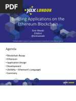 Building Java Applications On The Ethereum Blockchain