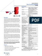 Guard Locking Switches: Specifications