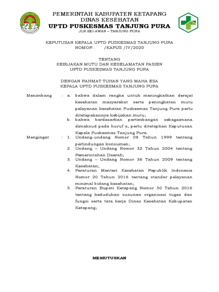 Quality and Patient Safety Policy PDF