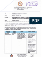 Transmittal To LCEs Thru MLGOOs Re Guidelines For The Conduct of Validation of LGU Compliance With Road Clearing in R VI565