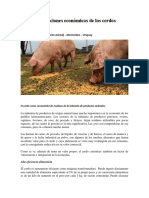 Funciones Economicas Del Cerdo
