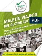 Maletin Viajero Gestor Cultural