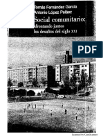 Trabajo Social Comunitario - Tomás Fernández, Antonio Lopez Peláez