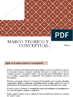 Marco Teórico y Conceptual