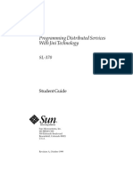 SL370 - Programming Distributed Services With Jini - SG - 1099