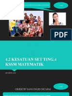 4.2 Kesatuan Set