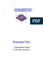 Materi Proposal Usaha Business Plan