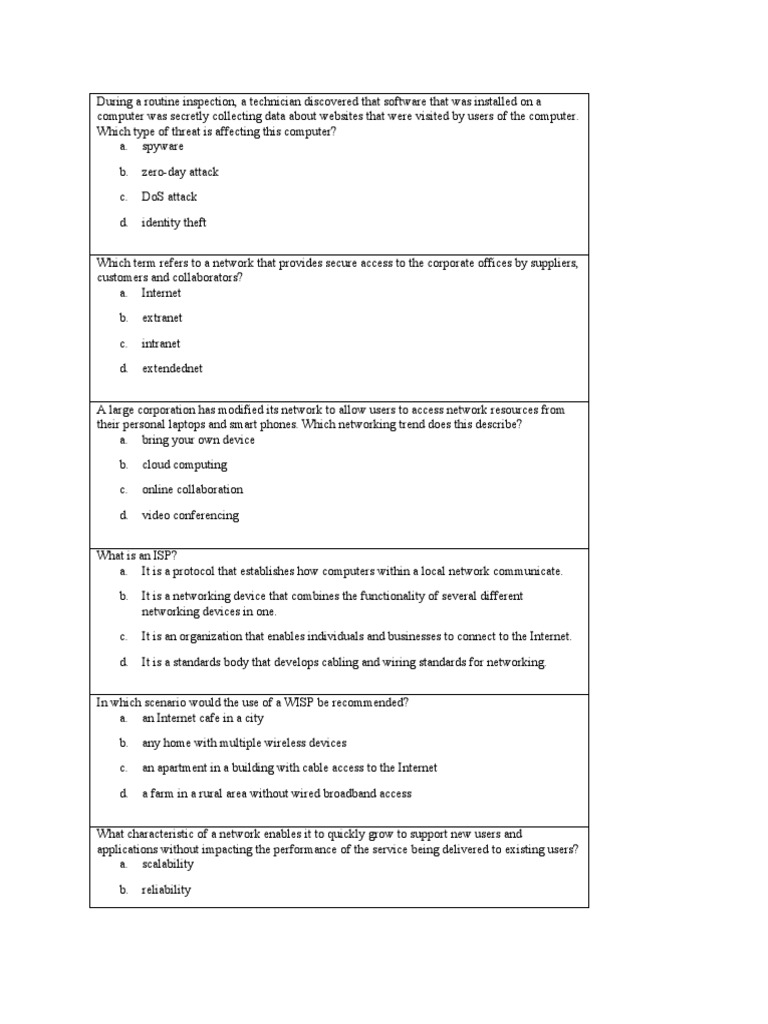 Soal Ch1 S.D 8 | PDF | Computer Network | Internet Protocols