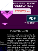 Manajemen Kurikulum PPT