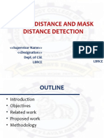 SOCIAL DISTANCE AND MASK DETECTION