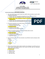 Soal Latihan - Analisis Saham