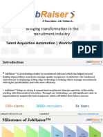 Bringing Transformation in The Recruitment Industry: Talent Acquisition Automation - Workforce Management