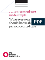 The Health Foundation PersonCentredCareMadeSimple