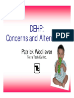 Dehp: Concerns and Alternatives: Patrick Wooliever