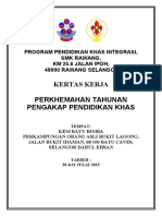 Kertas Kerja Perkhemahan Pengakap 