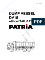 Dump Vessel DV15: Without TAIL GATE