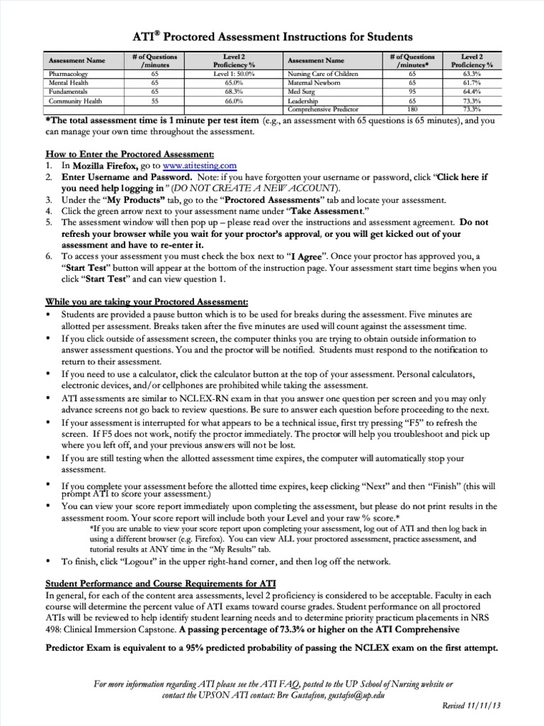 PDF Ati Proctored Assessment DD | PDF | Computing | Computing And ...