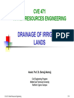 CVE 471 - 8 Draiange of Irrigated Lands