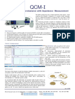 Quartz Crystal Microbalance With Impedance Measurement: Main Features