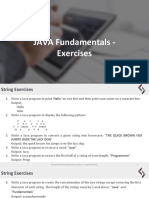 03 Java Fundamentals Coding Exercises