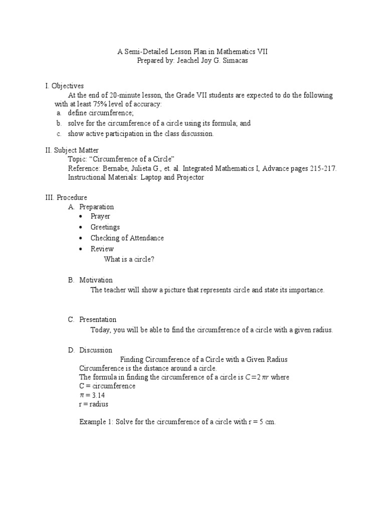 Jeachel LP Geo | PDF | Lesson Plan | Human Nature