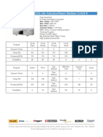 Autoclave Lafomed Datasheet