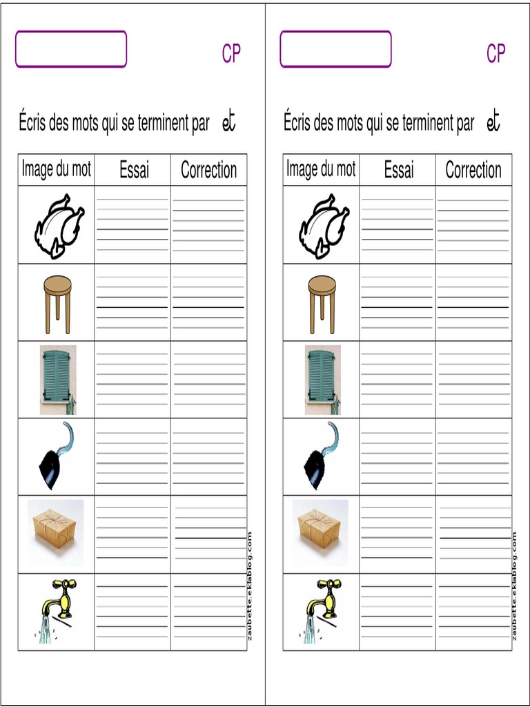 Tableau D Encodage Et Pdf