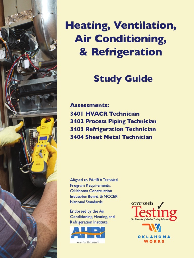 HVACR Series Study Guide PDF Educational Assessment Thermostat