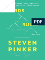(Science Masters Series) Pinker, Steven - Words and Rules _ the Ingredients of Language-Basic Books (1999)