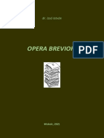 Izsó István - Opera Breviori
