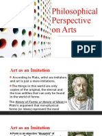 Philosophical Perspective On Arts
