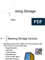 Backing Storage